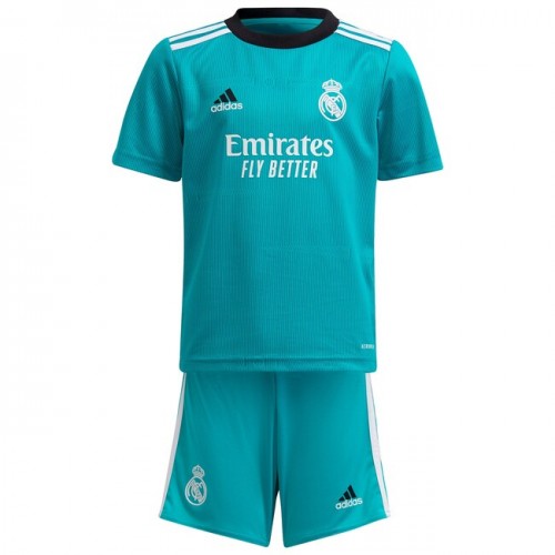 Real Madrid Fodboldtrøjer Børn 3. sæt 2021/22 Kort ærmer Real Madrid Fodboldtrøjer Børn 3. sæt 2021/22 Kort ærmer